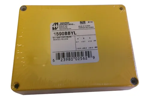 Vista 33 de Hammond Manufacturing 1590B DIECAST Caja 4.4X2.3X1.1 Plateado