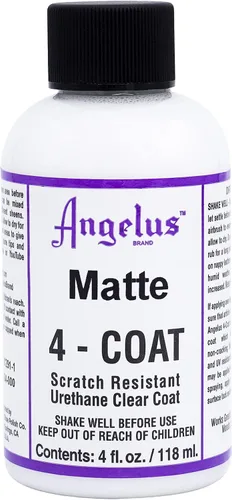 Vista 8 de Angelus Acabador de 4 capas, botella de 1 onza, mate (902-01-000)
