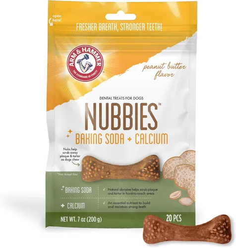 Vista 13 de Arm & Hammer Nubbies - Golosinas dentales para perros, sabor a pollo, 5