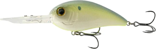 Vista 19 de 6th Sense Crush Deep Diving Crankbait - Señuelo de pesca de alta calidad en aguas profundas con detalles 3D, ganchos de níquel negro afilados
