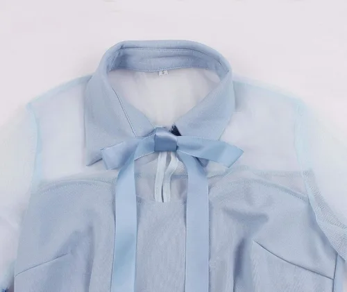 Vista 3 de Wellwits vestido vintage de cóctel gótico de manga larga para mujer