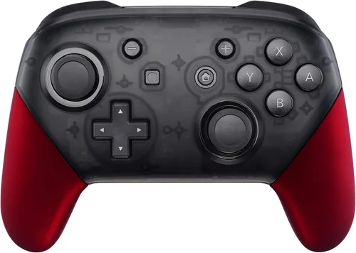 Vista 3 de eXtremeRate Red Replacement Handle Grips for Nintendo Switch Pro Controller, Soft Touch DIY Hand Grip Shell for Nintendo Switch Pro - Controller NOT
