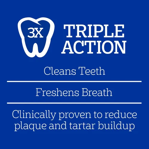Vista 2 de Bocados Pedigree Dentastix para perros pequeños/medianos. Original chicken flavor, Triple action dental care, reduces tartar, cleans teeth