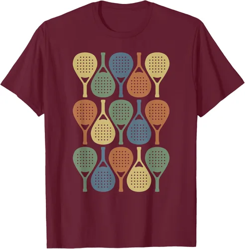 Vista 16 de Vintage Retro Padel Camiseta de Padel Sports Lover