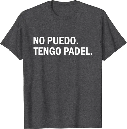 Vista 42 de Camiseta de jugador divertido No Puedo Tengo Padel Hobby