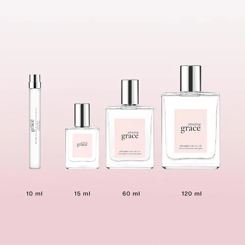 Vista 7 de philosophy amazing grace eau de toilette - clean & floral women's perfume - with notes of bergamot, muguet & musk - long lasting fragrance