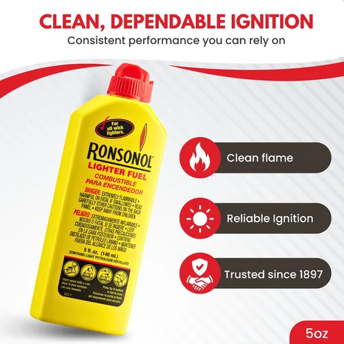 Vista 2 de Ronson - Combustible para encendedores Ronsonol de 5 onzas