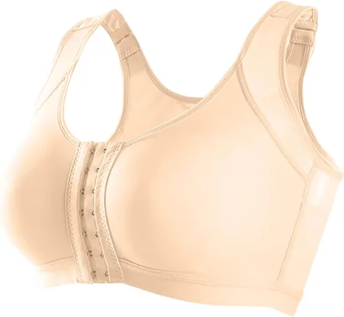 Vista 2 de Sports Bra Large Bust Bras for Women No Underwire Full Coverage Top Tanks for Gym Stud Bra Strapless Push Up Bras for
