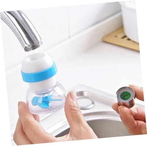 Vista 5 de DOITOOL Colador de ducha, grifo de agua, grifo de cocina, cabezal de rociador, cabezal de repuesto de grifo de agua, boquilla purificadora, filtro