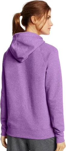Vista 2 de Champion Sudadera con capucha de forro polar para mujer, negrochampion script, XXL