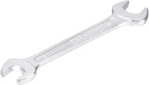 Vista 8 de uxcell Llave métrica doble de extremo abierto cromada, 0.394 in x 0.472 in
