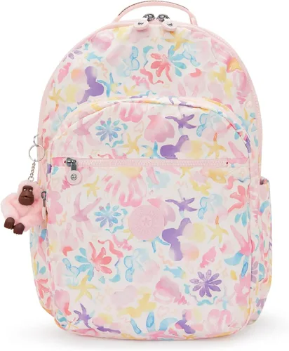 Vista 93 de Mochila Kipling Seoul extra grande para laptop de 17", Grande True Blue Tonal 2