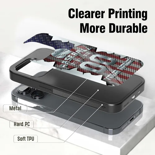 Vista 3 de Fundas de teléfono con nombre personalizado, diseño retro de metal texturizado con fondo personalizado para Samsung Galaxy A03 A13 A14 A17 A51 A52