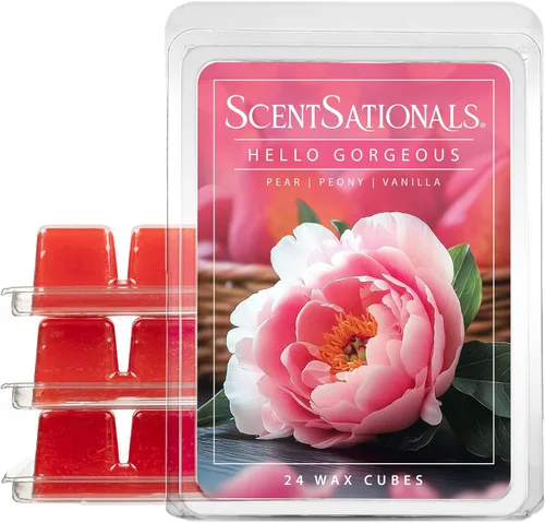 Vista 9 de Scentsationals Dream Cloud - Cera perfumada para derretir - Jazmín, orquídea vainilla y ámbar, 10 onzas (24 cubos)