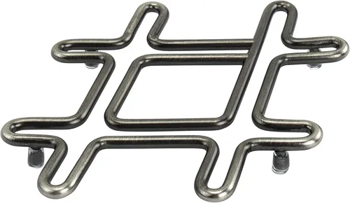 Vista 7 de Salvamanteles Spectrum Diversified Eat, Protector Pequeño de Mesa de Comedor de Acero Resistente al Calor, Almohadilla Térmica de Metal Resistente