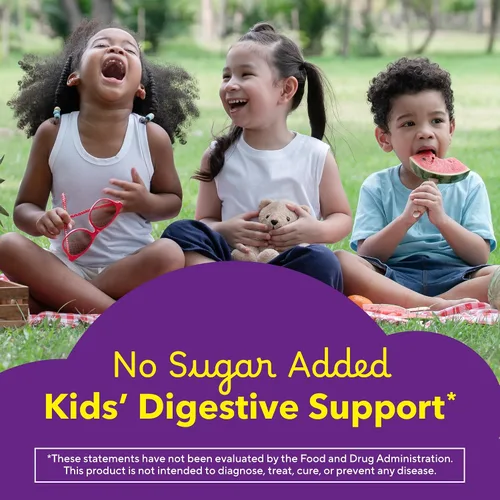 Vista 11 de Lil Critters Gomitas de fibra para niños para apoyo digestivo Sin azúcar