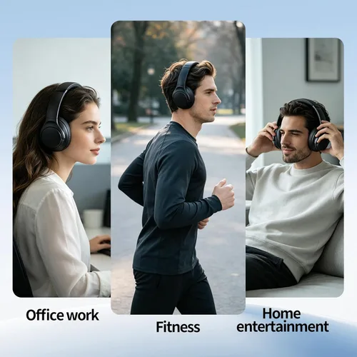 Vista 4 de Anker Life Q20 / Q20 BT - Almohadillas de repuesto para auriculares (azul)