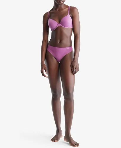 Vista 4 de Calvin Klein Women's Invisibles Seamless Thong Panty