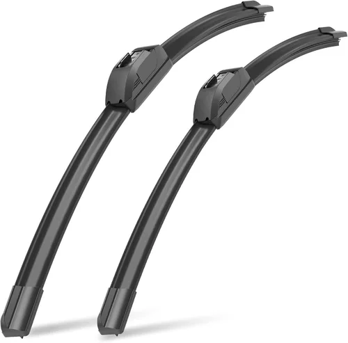 Vista 52 de Raidbee® Limpiaparabrisas de repuesto de 13 + 13 pulgadas para Jeep Wrangler 1999-2006 para todas las estaciones, calidad de equipo original