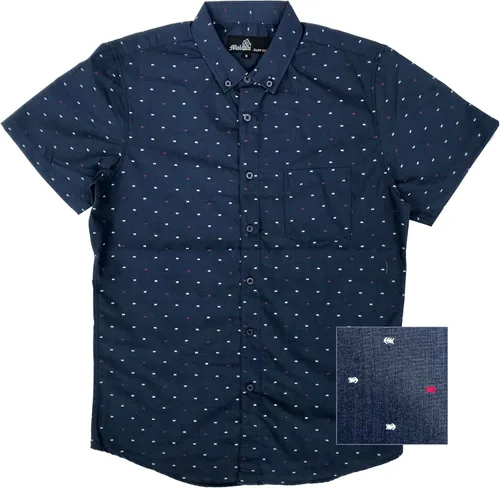 Vista 32 de Molokai Surf - Camisas hawaianas de manga corta con botones y corte ajustado
