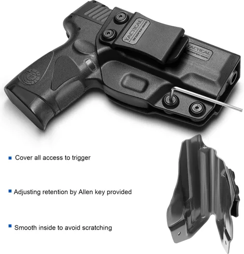 Vista 7 de Tactical Scorpion Gear Funda interior de polímero oculto (IWB): se adapta a Taurus G3 y G3c