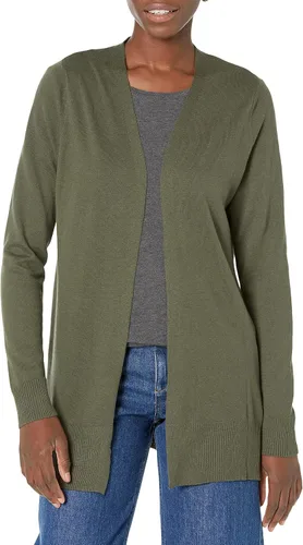 Vista 9 de Amazon Essentials - Suéter tipo cárdigan ligero con parte delantera abierta, para mujer (disponible en talla extragrande)