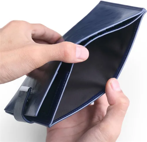 Vista 6 de Women's Genuine Leather Credit Card Holder RFID Long Zipper Purse Wallet
