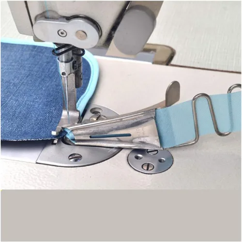 Vista 2 de CKPSMS Marca - Máquina de coser industrial Doble pliegue en ángulo recto Binder Set S60 # A10 1PCS (tamaño de cinta: 0.709 in)