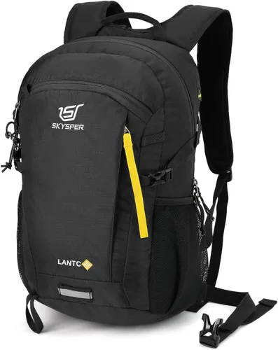 Vista 22 de SKYSPER Mochila pequeña de senderismo, 20L, mochilas de viaje ligeras para senderismo y día a día para mujeres y hombres