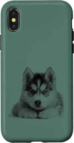 Vista 5 de Siberian Husky for Dog Mom and Paw Parents Case for iPhone XR