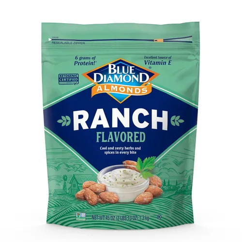 Vista 10 de Blue Diamond Almonds, Nueces de chocolate oscuro y almendra, bolsa de 40 onzas (paquete de 1)