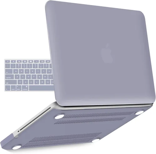 Vista 20 de IBENZER Compatible con MacBook Pro de 13 pulgadas A1278 Release 2012-2008, carcasa rígida de plástico con cubierta de teclado para Apple versión