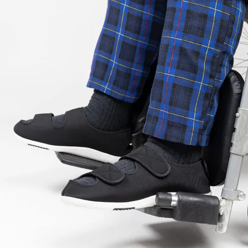 Vista 6 de RockDove Pantuflas diabéticas ajustables de 3 correas para hombre 8