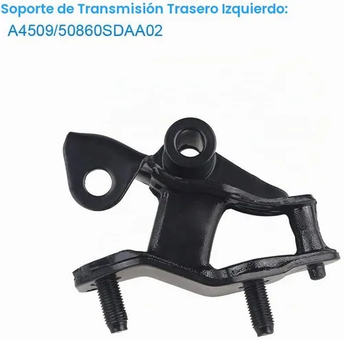 Vista 5 de Soporte de transmisión del motor del motor de 6 piezas compatible con Honda Accord 2.4L