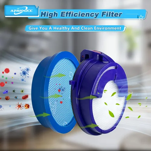 Vista 3 de Kits de filtros de vacío para Dyson DC24, DC24 Animal, DC24 Multi-Floor the Ball, Part 919777-02 & 915928-12,1 Filtro Pre Motor y 1 filtro Hepa