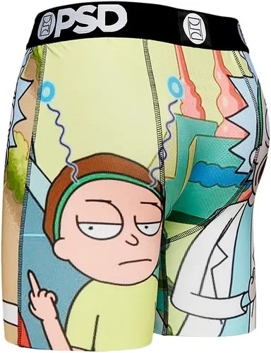 Vista 3 de PSD E - Rick y Morty 2 Pájaros, Verde E - Rick y Morty 2 Aves