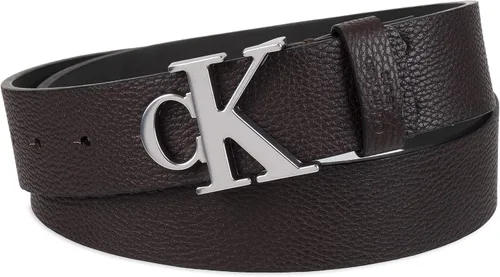 Vista 2 de Calvin Klein Cinturón de hebilla con monograma CK para hombre
