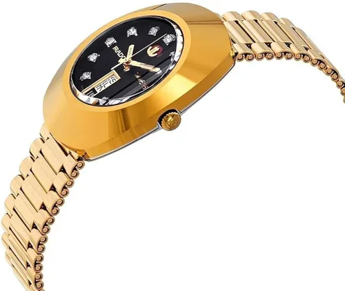 Vista 2 de Rado Reloj automático original DiaStar para hombre Oro DiaStar Original