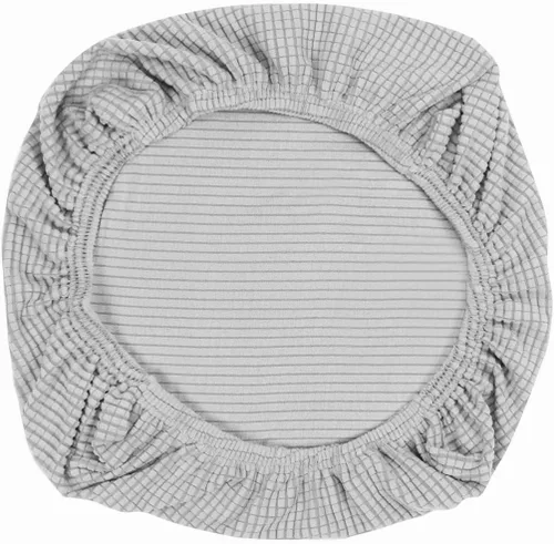 Vista 13 de Yikko - Fundas elásticas de jacquard con licra, con textura de grano de maíz, para sillas, aptas para oficina, comedor, bar, fundas para asientos