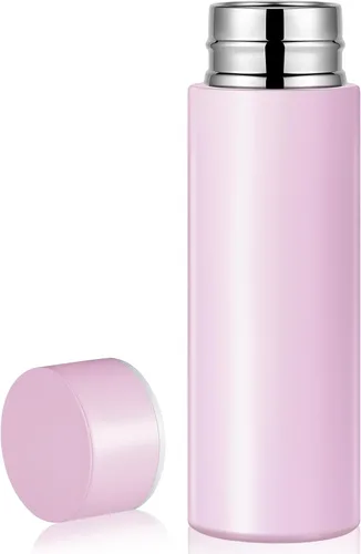 Vista 9 de Irenare Mini botella de agua de 5 onzas, mini botella de acero inoxidable aislada para botella de agua, bonita botella a prueba de fugas, mantiene