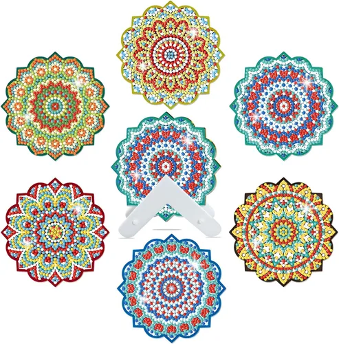 Vista 10 de sinceroduct Kits de calcomanías de diamantes de animales 5D DIY para niños y niñas principiantes