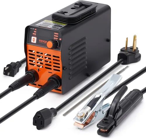 Vista 11 de VEVOR Soldador de Palo, Mini y Portátil 140Amp 2 en 1 Máquina de Soldadura ARC/Lift TIG, Soldador de Arco con Arranque en Caliente/Fuerza