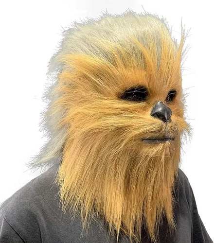 Vista 3 de Máscara de látex Alien Star Wars Hero Series Cosplay Halloween Disfraz Accesorios