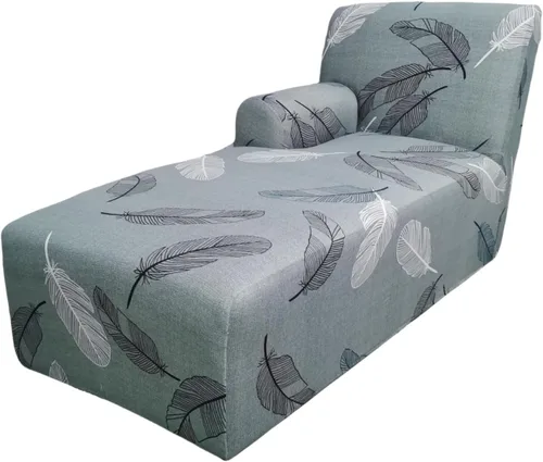 Vista 12 de Funda de sofá con brazo, protector de cojín de diván, protector de muebles lavable con correa elástica, funda gruesa izquierda y derecha