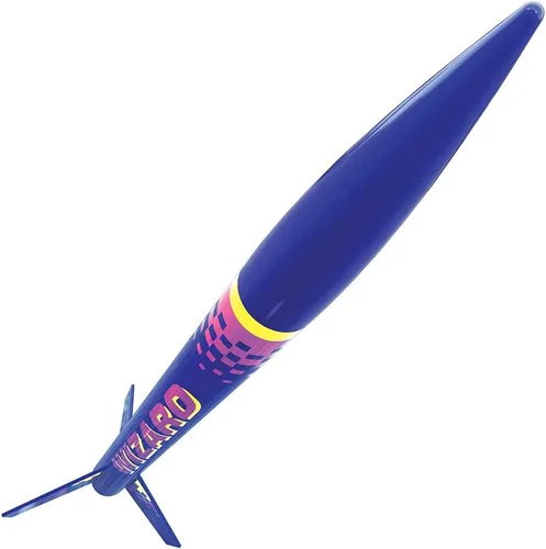 Vista 3 de Estes Wizard Cohete Modelo Volador Paquete a Granel (Paquete de 12) Guía de Alineación de Aletas