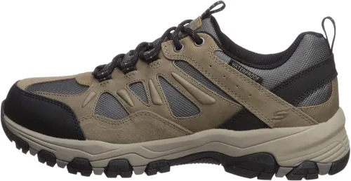 Vista 13 de Skechers Tenis de senderismo Oxford Selmen-enago Trail para hombre Bronceado 8-13