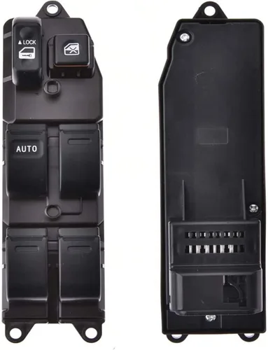 Vista 3 de Botón de interruptor de ventana eléctrica de reemplazo para lado del conductor delantero para Toyota Corolla 2002-2008 para Toyota Matrix 2003-2008