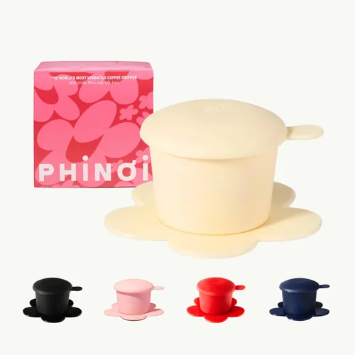 Vista 16 de [Regalo] Filtro Phin vietnamita, gotero de café reutilizable de plástico para verter sobre café, filtro de café de una sola taza con diseño