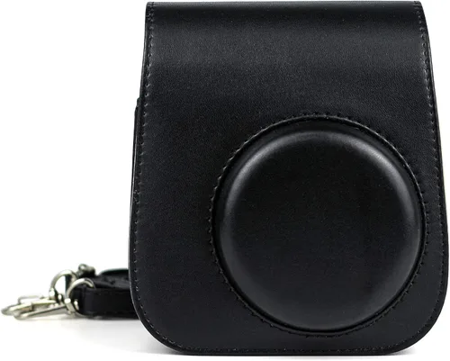 Vista 5 de Epicgadget Funda para cámara instantánea Fujifilm Instax Mini 11, funda de PU con correa extraíble para cámara Fujifilm Instax Mini 11 (rosa)