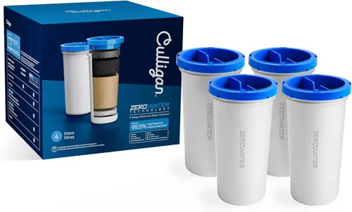Vista 12 de Culligan Paquete de 2 filtros de repuesto con tecnología ZeroWater, filtro de agua avanzado de 5 etapas, certificado IAPMO para reducir el plomo